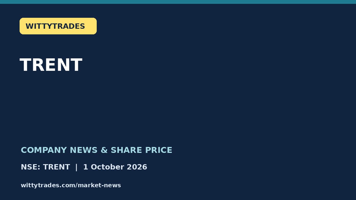 TRENT company news and share price coverage for 1 October 2026